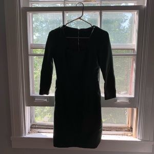 Rachel Roy forest green dress